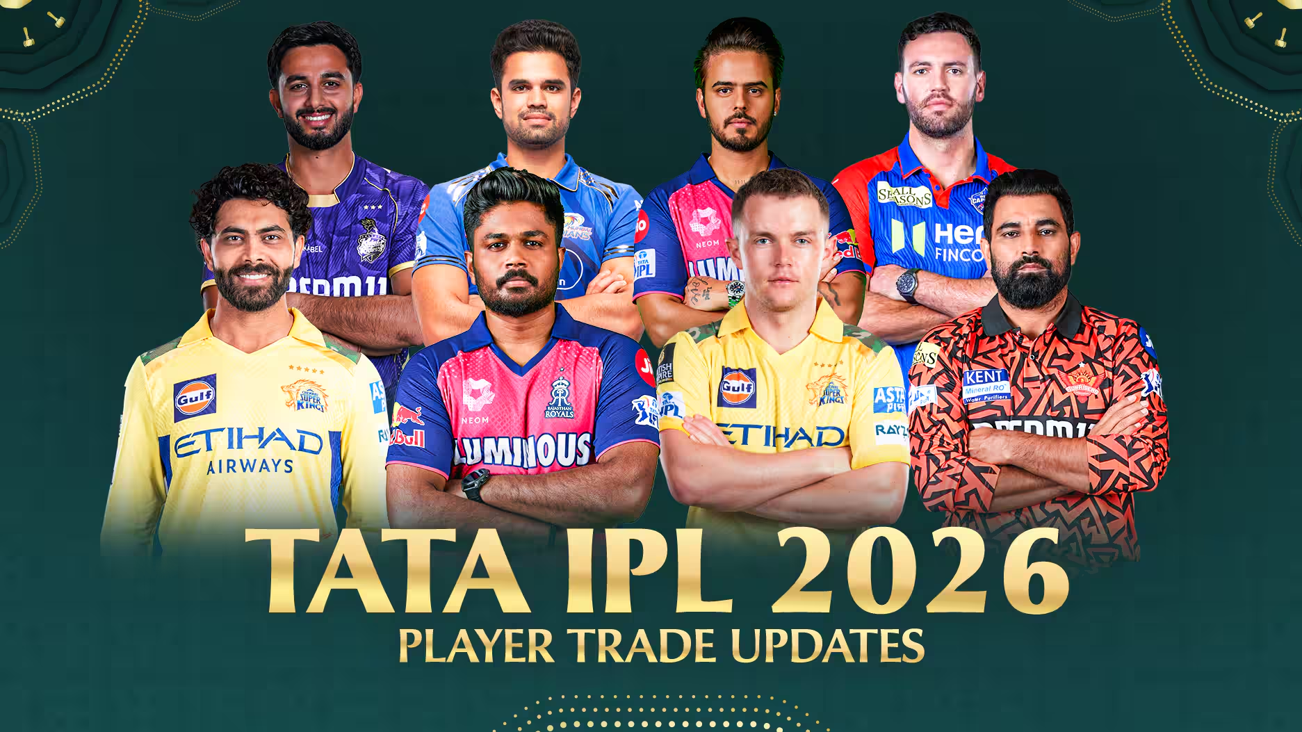 IPL 2026 all teams and captains - Bet on DiamExch